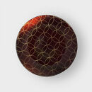 丸小皿 金七宝つなぎ 赤溜 ［NF150］