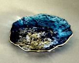 豆皿&nbsp;口金ロック&nbsp;グラデーションブルー&nbsp;［NF162］