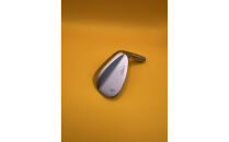 【福岡市】女性クラフトマンの阿比留俊子　設計・デザイン　Abi&nbsp;Wedge&nbsp;ホワイトクロムメッキ60°　シャフト　フジクラTRAVIL（105S）