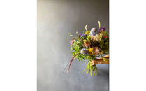 【定期便 3回】季節のお花・おまかせフラワーアレンジ