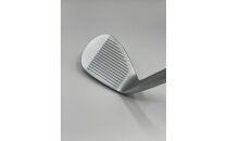 【福岡市】女性クラフトマンの阿比留俊子　設計・デザイン　Abi&nbsp;Wedge&nbsp;ホワイトクロムメッキ58°　N.S.PRO&nbsp;MODUS3&nbsp;WEDGE&nbsp;105