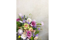 【定期便 12回】季節のお花・おまかせフラワーアレンジ