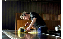 悟八の冷凍お好み焼き　そば肉玉4枚入り