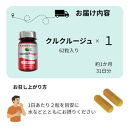 高吸収型クルクミン　クルクルージュ62粒入り1本