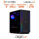 パソコン工房&nbsp;4年間物損保証&nbsp;ミドルタワーゲーミングPC&nbsp;Ryzen&nbsp;9/5090/No.373