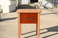 高校生の学びを応援！空き家再生アップサイクル椅子「空き家の廃材を使った小物が入る引き出しチェア」倉吉西高校×三朝町