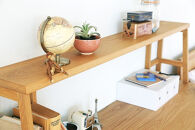 【開梱設置】高野木工&nbsp;プレーンデスク&nbsp;SET10&nbsp;オーク（W150×D70cm）【10年保証】