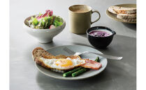 Tableware&nbsp;Shallow&nbsp;Bowl&nbsp;Curveペアセット15cm&nbsp;藍墨