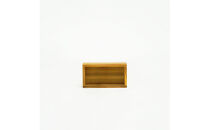 カセットテープボックス&nbsp;幅27.8cm&nbsp;奥行き8.8cm&nbsp;高さ14.9cm&nbsp;チーク無垢材