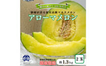 『組合直送』アローマメロン1.3kg&nbsp;2玉