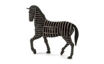 段ボール製組立キット&nbsp;2026&nbsp;干支&nbsp;【午段（うまだん）/&nbsp;ブラック】&nbsp;1体分_2622R