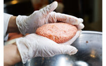 焼き師ママが焼いた九州ハンバーグ ・ジャポネソース付き (4個入り)