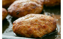 焼き師ママが焼いた九州ハンバーグ ・ジャポネソース付き (4個入り)