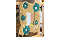 《ミラー&nbsp;50cm×60cm》タフティング体験【4時間コース】