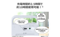 AUREX&nbsp;テレビ用スピーカー（ワイヤレス）「声くっきり」機能搭載&nbsp;AX-WST10(W)