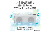 AUREX&nbsp;テレビ用スピーカー（ワイヤレス）AX-WST21(W)