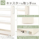 【完成品＋設置付き】すき間ワゴンラック&nbsp;ロータイプ〔幅10cm・シンプルタイプ〕（ウォールナット）隙間収納&nbsp;キッチンラック&nbsp;スリム&nbsp;スリムラック&nbsp;キッチン&nbsp;キッチンワゴン&nbsp;収納&nbsp;すき間収納&nbsp;ランドリー&nbsp;KKONRA945184-0-WAL