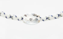 【Mサイズ】ザオラル・リカバリーネックレス　WH/SI｜横浜市&nbsp;Mサイズ&nbsp;健康アクセサリー&nbsp;血行促進&nbsp;回復力向上&nbsp;パフォーマンスアップ