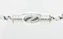 【Lサイズ】ザオラル・リカバリーネックレス　WH/SI｜横浜市&nbsp;Lサイズ&nbsp;健康アクセサリー&nbsp;血行促進&nbsp;回復力向上&nbsp;パフォーマンスアップ