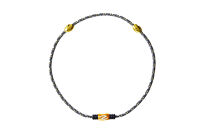 【Sサイズ】ザオラル・リカバリーネックレス　BK/GD&nbsp;|横浜市&nbsp;Sサイズ&nbsp;健康アクセサリー&nbsp;血行促進&nbsp;回復力向上&nbsp;パフォーマンスアップ