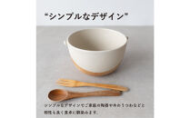 【信楽焼・明山】こどものどんぶり　火色　codomono-08h