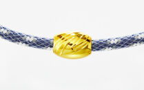 【Lサイズ】ザオラル・リカバリーネックレス　NV/GD&nbsp;|&nbsp;横浜市&nbsp;Lサイズ&nbsp;健康アクセサリー&nbsp;血行促進&nbsp;回復力向上&nbsp;パフォーマンスアップ