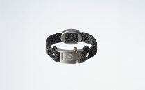 【Size21cm】ザオラル・リカバリーαバンド&nbsp;BK/SI｜横浜市&nbsp;高機能&nbsp;ブレスレット&nbsp;アクセサリー