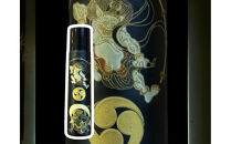 はがね出刃包丁　＜風神・雷神＞　和風レトロモダン　木製ハンドル