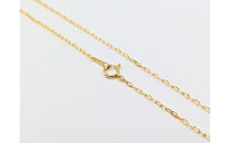 【18金イエローゴールドネックレス&nbsp;グリームカット長小豆0.4&nbsp;60cm】富山県&nbsp;富山市&nbsp;贈り物&nbsp;おすすめ&nbsp;ギフト&nbsp;人気&nbsp;記念