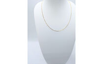 【18金イエローゴールドネックレス&nbsp;グリームカット長小豆0.6&nbsp;50cm】富山県&nbsp;富山市&nbsp;贈り物&nbsp;おすすめ&nbsp;ギフト&nbsp;人気&nbsp;記念