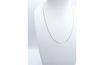 【18金イエローゴールドネックレス&nbsp;グリームカット長小豆0.6&nbsp;60cm】富山県&nbsp;富山市&nbsp;贈り物&nbsp;おすすめ&nbsp;ギフト&nbsp;人気&nbsp;記念