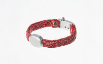 【Sizeオーダーあり】ザオラル・リカバリーαバンド&nbsp;RD/SI｜横浜市&nbsp;高機能バンド&nbsp;ペットアクセサリーをご希望のサイズでオーダーメイド