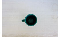 【one&nbsp;day&nbsp;the&nbsp;sea&nbsp;is　(緑)】マグカップ