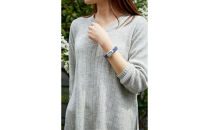 【Size17cm】ザオラル・リカバリーαバンド&nbsp;NV/SI｜横浜市&nbsp;高機能&nbsp;ブレスレット&nbsp;アクセサリー