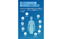 マイシグナル・スキャン｜尿中のマイクロRNAを測定し、10種のがんリスクを部位別にリスク判定