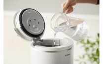 スチーム式加湿器&nbsp;400ml&nbsp;AHM-MHU40A-W&nbsp;ホワイト