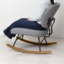 セポラロッキングチェア&nbsp;プレミアム&nbsp;グレー