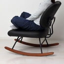 セポラロッキングチェア&nbsp;プレミアム&nbsp;ブラック