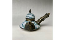 益子焼&nbsp;波光文様急須＊ティーポット&nbsp;|&nbsp;栃木県&nbsp;伝統工芸品&nbsp;美術品&nbsp;1点限定品&nbsp;一点物&nbsp;陶器&nbsp;陶芸&nbsp;作家