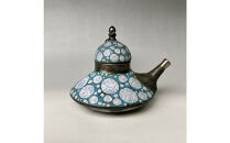 益子焼&nbsp;波光文様急須＊ティーポット&nbsp;|&nbsp;栃木県&nbsp;伝統工芸品&nbsp;美術品&nbsp;1点限定品&nbsp;一点物&nbsp;陶器&nbsp;陶芸&nbsp;作家