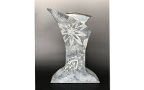 益子焼&nbsp;花弁文様花器&nbsp;|&nbsp;栃木県&nbsp;伝統工芸品&nbsp;美術品&nbsp;1点限定品&nbsp;一点物&nbsp;陶器&nbsp;陶芸&nbsp;作家