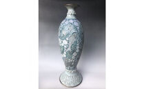 益子焼&nbsp;水流魚のいる花器&nbsp;|&nbsp;栃木県&nbsp;伝統工芸品&nbsp;美術品&nbsp;1点限定品&nbsp;一点物&nbsp;陶器&nbsp;陶芸&nbsp;作家