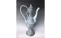 益子焼&nbsp;鳳凰のいる注器＊インテリア飾り&nbsp;|&nbsp;栃木県&nbsp;伝統工芸品&nbsp;美術品&nbsp;1点限定品&nbsp;一点物&nbsp;陶器&nbsp;陶芸&nbsp;作家