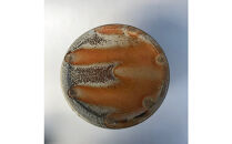 益子焼&nbsp;自然釉花弁連葉彫文水指＊茶道具【穴窯焼成】&nbsp;|&nbsp;栃木県&nbsp;伝統工芸品&nbsp;美術品&nbsp;1点限定品&nbsp;一点物&nbsp;陶器&nbsp;陶芸&nbsp;作家