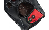 【ブラック×レッド/LL】ドライビンググローブ&nbsp;補強付&nbsp;フルフィンガー&nbsp;&nbsp;カカザン&nbsp;&nbsp;CACAZAN&nbsp;革手袋&nbsp;レザーグローブ&nbsp;メンズ&nbsp;レディース&nbsp;鹿革&nbsp;ディアスキン&nbsp;補強付【&nbsp;クルマ&nbsp;車&nbsp;ドライブ&nbsp;バイク&nbsp;ツーリング&nbsp;手袋&nbsp;さぬき市】