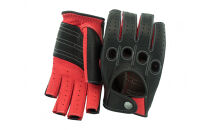 【ブラック×レッド/M】ドライビンググローブ&nbsp;補強付&nbsp;ロングフィンガー&nbsp;&nbsp;カカザン&nbsp;&nbsp;CACAZAN&nbsp;革手袋&nbsp;レザーグローブ&nbsp;メンズ&nbsp;レディース&nbsp;鹿革&nbsp;ディアスキン&nbsp;補強付【&nbsp;クルマ&nbsp;車&nbsp;ドライブ&nbsp;バイク&nbsp;ツーリング&nbsp;手袋&nbsp;さぬき市】