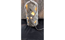 庵治石「石あかり」あじろ