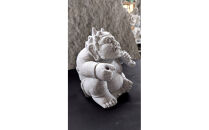 庵治石「鬼っこ」やるっ鬼