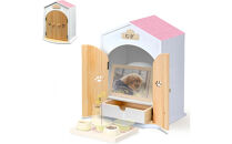 ペット用仏壇&nbsp;AngelHouse天使のおうち型仏壇　ピンク
