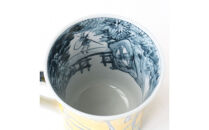 【たち吉】山水角幾何文マグ（黄）京都&nbsp;マグ&nbsp;陶芸品&nbsp;人気&nbsp;おすすめ［&nbsp;京焼&nbsp;清水焼&nbsp;マグ&nbsp;マグカップ&nbsp;陶房六斎&nbsp;焼物&nbsp;軽量&nbsp;湯呑&nbsp;工芸品&nbsp;陶芸品&nbsp;国産&nbsp;生活雑貨&nbsp;プレゼント&nbsp;ギフト&nbsp;贈答&nbsp;お取り寄せ&nbsp;通販&nbsp;送料無料&nbsp;ふるさと納税&nbsp;］
